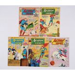 Action (1961-62) 274, 277, 286, 291, 293 (All cents bar # 277, 293). # 277, 291 [vg], 274, 286 [