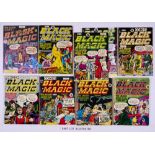 Black Magic Comics (1950s Arnold Book Co). Simon and Kirby cover and story art. 2-16 with