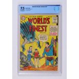 World's Finest 77 (1955). CBCS 7.5. Off-white/white pages. No Reserve