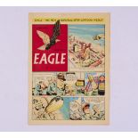 Eagle No 1 promo (1950). Promotional 8 pg full colour issue distributed to churches and schools in