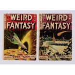 Weird Fantasy (1951-52) 10, 12. # 10 staples just holding loose cover in place [vg], # 12 [vg-] (2).