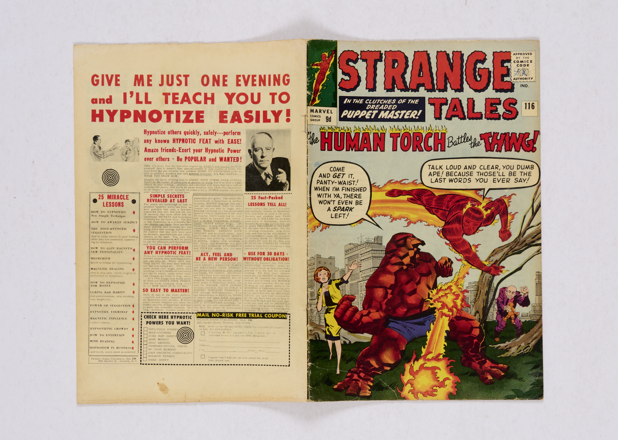 Strange Tales 116 (1964) [vg]. No Reserve - Image 3 of 3