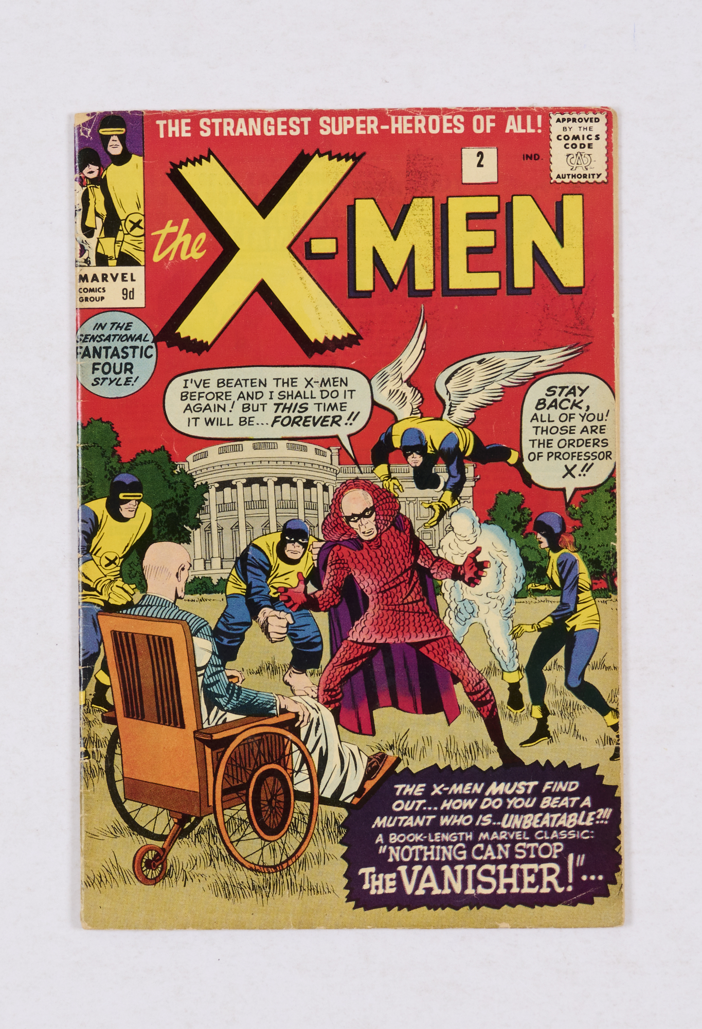 X-Men 2 (1963) Cream pages [vg]. No Reserve