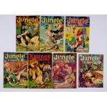 Jungle Comics (1946-50) 79, 108, 124, 129, 150 (printed in Canada), n.n. Jungle British edition (