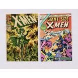 X-Men 50 (1968) Cents copy [fn-]. With Giant-Size X-Men 2 (1975) Cents copy [fn+] (2). No Reserve