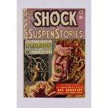 Shock SuspenStories 7 (1953). Multiple 'Beverly' light ink signatures to cover, cream pages [vg+].