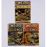 Weird Science (1953) 11, 20, 21 [vg-/gd+/gd] (3). No Reserve