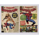 Amazing Spider-Man (1966) 34 [vg], 38 [vg+] (2). No Reserve