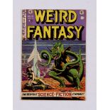 Weird Fantasy 15 (1952). Small chip by lower cover corner and first seven pages. Light tan