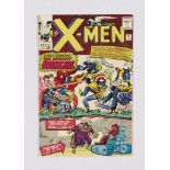 X-Men 9 (1965). Cream pages, unsquare cut in printer's production process [vfn]. No Reserve