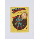 Superman No 18: The Origin of Superman (1948 Colour Comics, Australia). Colour reprint of U.S.