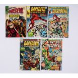 Daredevil (1965-77) 29, 75, 129, 144 and Giant-Size Daredevil 1. # 144 [gd], 29, 129 [vg], Giant-