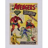 Avengers 2 (1963) Cents copy. Off-white pages [vg]. No Reserve