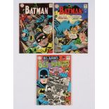Batman (1967-68) 196, 198 (80pg Giant), 199 [vg+/fn] (3). No Reserve