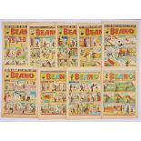 Beano (1954) 620-628 [vg/fn-] (9)