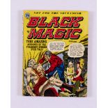 Black Magic Album 1 (1954 Arnold Book Co). Simon & Kirby cover art from Vol. 3 # 2 of the U.S.