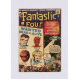 Fantastic Four 7 (1962) Cents copy, light tan pages, tanned interior covers [vg-]. No Reserve