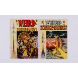 Weird Science-Fantasy (1955) 27 centrefold off lower staple [vg-], 28 cover off lower staple [vg] (