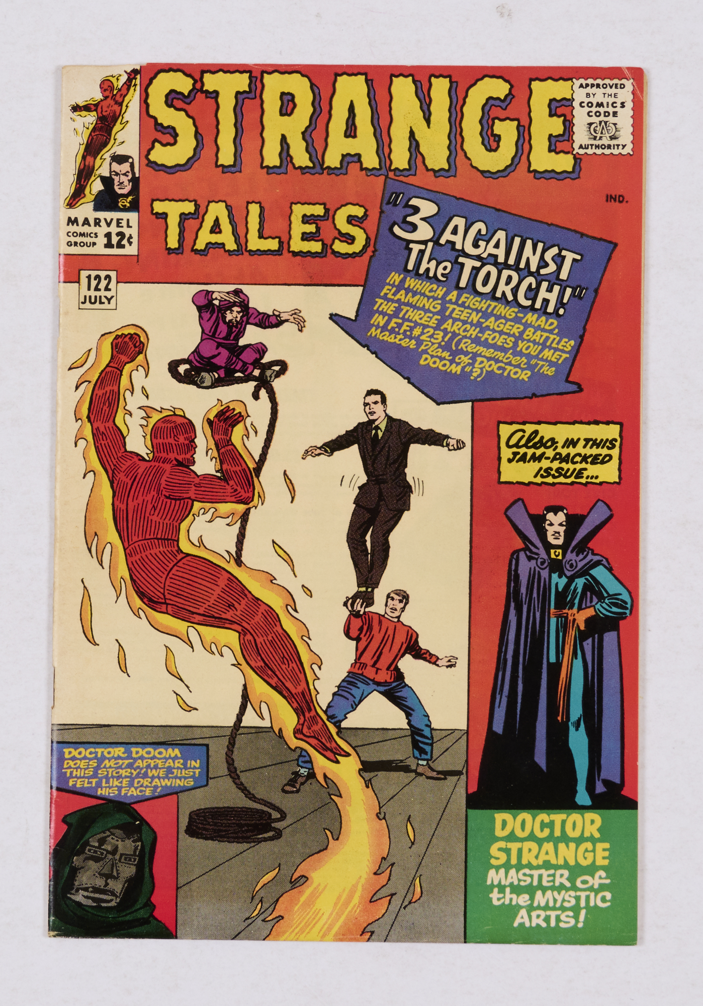 Strange Tales 122 (1964) Cents copy, cream pages [vfn-]. No Reserve
