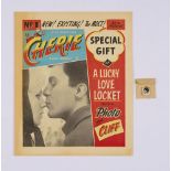 Cherie No 1 (1960 D.C. Thomson). With free gift Cliff Richard Lucky Love Locket. From The Woodard