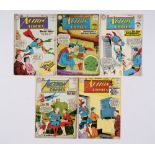 Action (1960-61) 260, 262, 265, 270, 272 (# 260, 270 cents copies) [vg-/vg+] (5). No Reserve