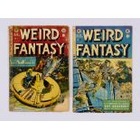 Weird Fantasy (1953) 18 complete but [pr], 19 taped inside covers by spine [gd/vg] (2). No Reserve