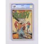 Flash 123 (1961) Pence stamped copy. CGC 1.8 Off white/white pages. No Reserve