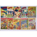 Super Adventure Comic Australian reprints (1950s K.G. Murray) 38, 45, 48, 51, 75, 78, 79, 82, 83,