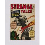 Strange Tales 101 (1962) Cents copy. Marvel chipping to RH cover edge, light tan pages [vg]. No