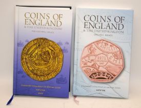 Spinks 2022 edition Coins of England and the United Kingdom, decimal and pre-decimal. Two volumes.