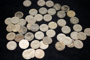Collection of UK £1 One Pound coins. Many different collectible designs. 50 in lot