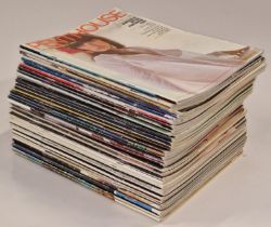 Large quantity of vintage Penthouse adult magazines. Approx 35 in lot.