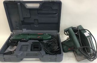 Bosch PMS 400 cased multi saw together with a Bosch PKS 46 disc cutter (2).