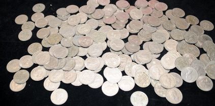 Large quantity of GB 1947 and later coins. Approx 2.6kg