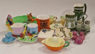 Collection of vintage Carlton Ware. Various pieces and designs.