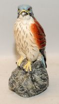 Vintage Beswick Benegles Whisky decanter in the form of a Kestrel. Seal intact and contents