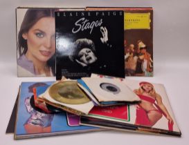 Collection of LP's and singles. Various artists and genre's.