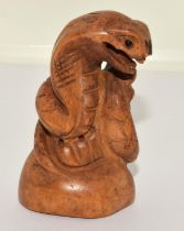 Hand carved netsuke signed.