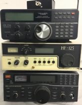 HAM RADIO UNITS X 3. This lot includes a Realistic DX394 Communications Receiver which powers up