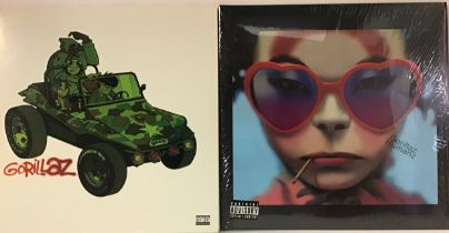 GORILLAZ VINYL ALBUMS X 2. Copies here include there self titled double album and a shrink wrapped