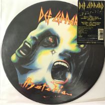 PICTURE DISC 12” ALBUM FROM DEF LEPPARD ‘HYSTERIA’. Nice original picture disc from 1988 on Polygram