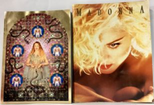 KYLIE AND MADONNA TOUR PROGRAMMES.