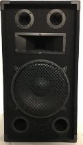LARGE PA SPEAKER. This is a Lime ECO 12 and is working fine. Comprises of a 12” woofer - 2 mid range