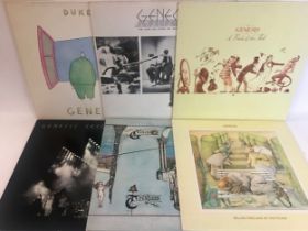 GENESIS VINYL ALBUMS X 6. Various titles to include - Selling England By The Pound - Trespass - Duke