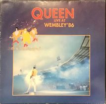 QUEEN ‘LIVE AT WEMBLEY '86’ ORIGINAL DOUBLE VINYL ALBUM. Released in 1992 on Parlophone Records PCSP