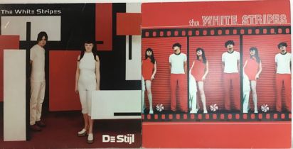 2 VINYL ALBUMS FROM THE WHITE STRIPES. Titles here are - De Stijl and their self titled album.