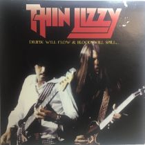 THIN LIZZY. ‘DRINK WILL FLOW & BLOOD WILL SPILL’ LIMITED EDITION ALBUM. Pressed on limited (100)