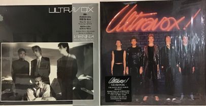 ULTRAVOX VINYL LP RECORDS X 2. Here we have a factory sealed copy of ‘Vienna’ which is a 40th