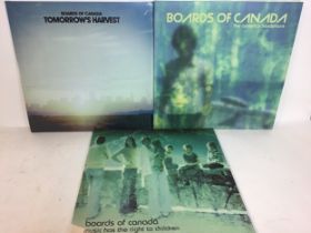 BOARDS OF CANADA VINYL LP RECORDS X 3. Titles here include - Music Has The Right To Children -