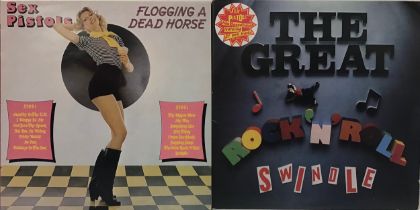 SEX PISTOLS VINYL LP RECORDS X 2. Copies here include the original double album 'The Great Rock &